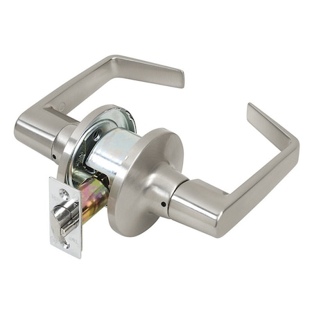 Tell Tell Cortland Satin Chrome Passage Lockset 2 in. CL100197